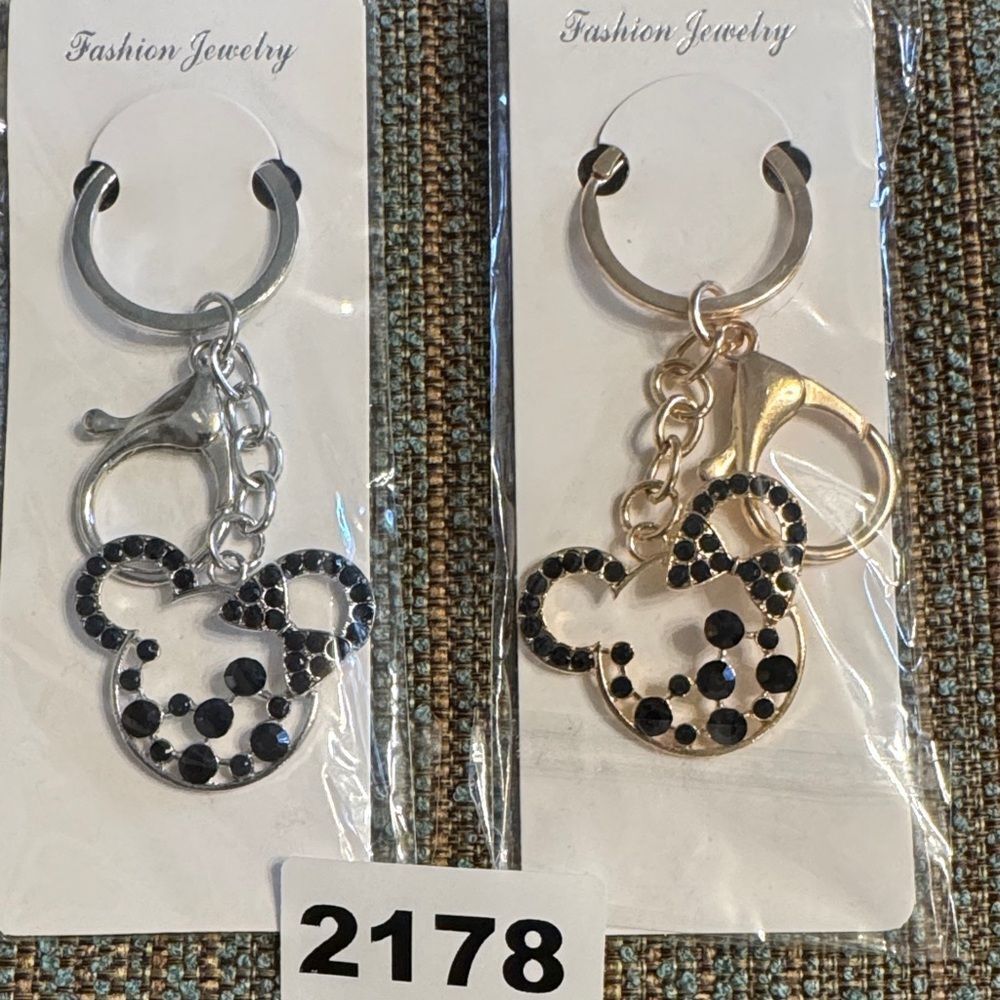 2178 Minnie Key Ring, Bag Charm